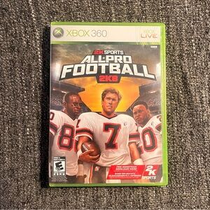 All Pro Football 2K8 Xbox 360‎ Game Complete